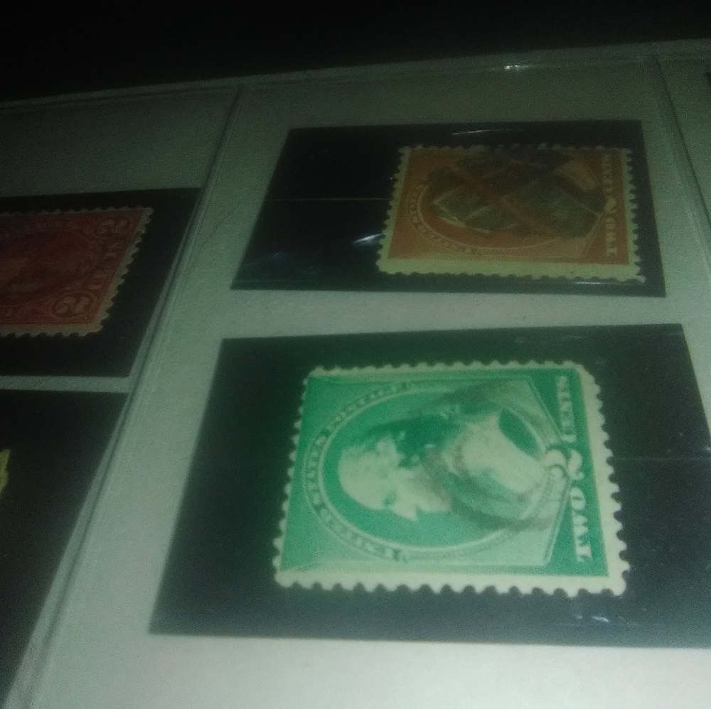 2 very unique rare Washington stamps
